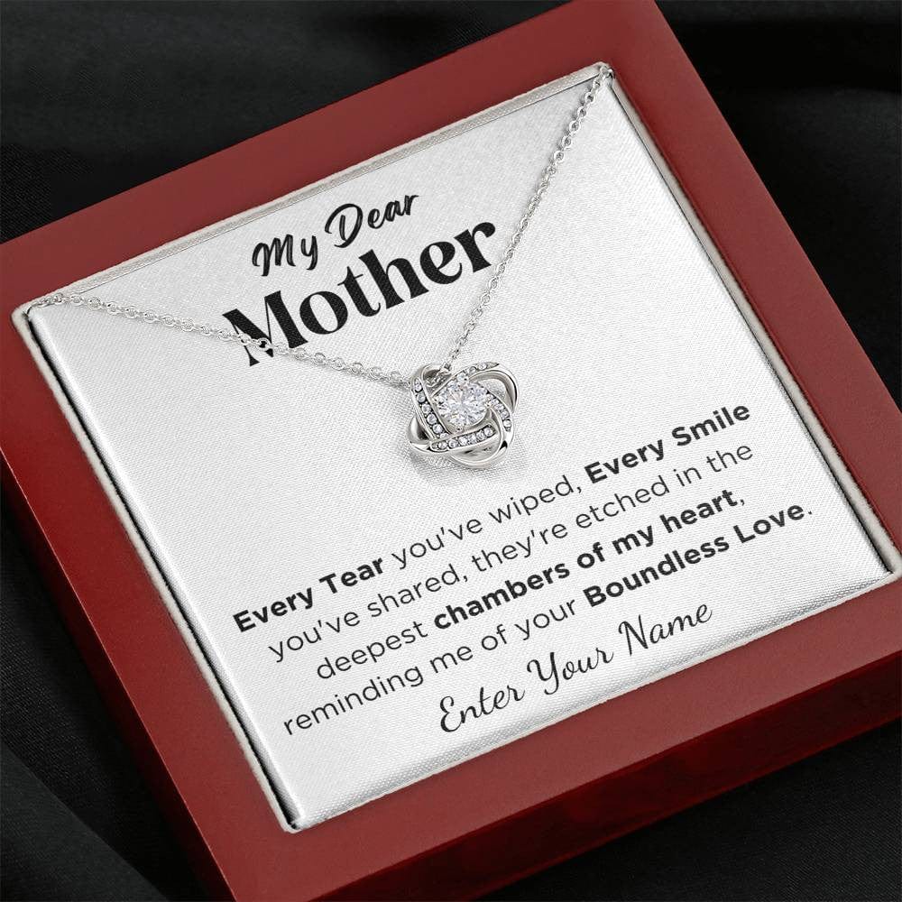 Personalized Mother's Day Gift With Message Card And Gift Box