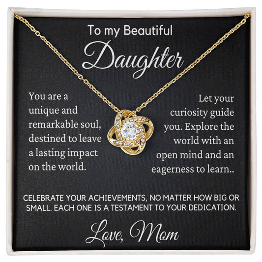 Gift For Daughter From Mom With Message Card And Gift Box - You Are A Unique Soul