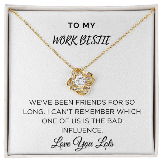 Coworker Gifts For Women with Message Card and Gift Box - Bad Influence