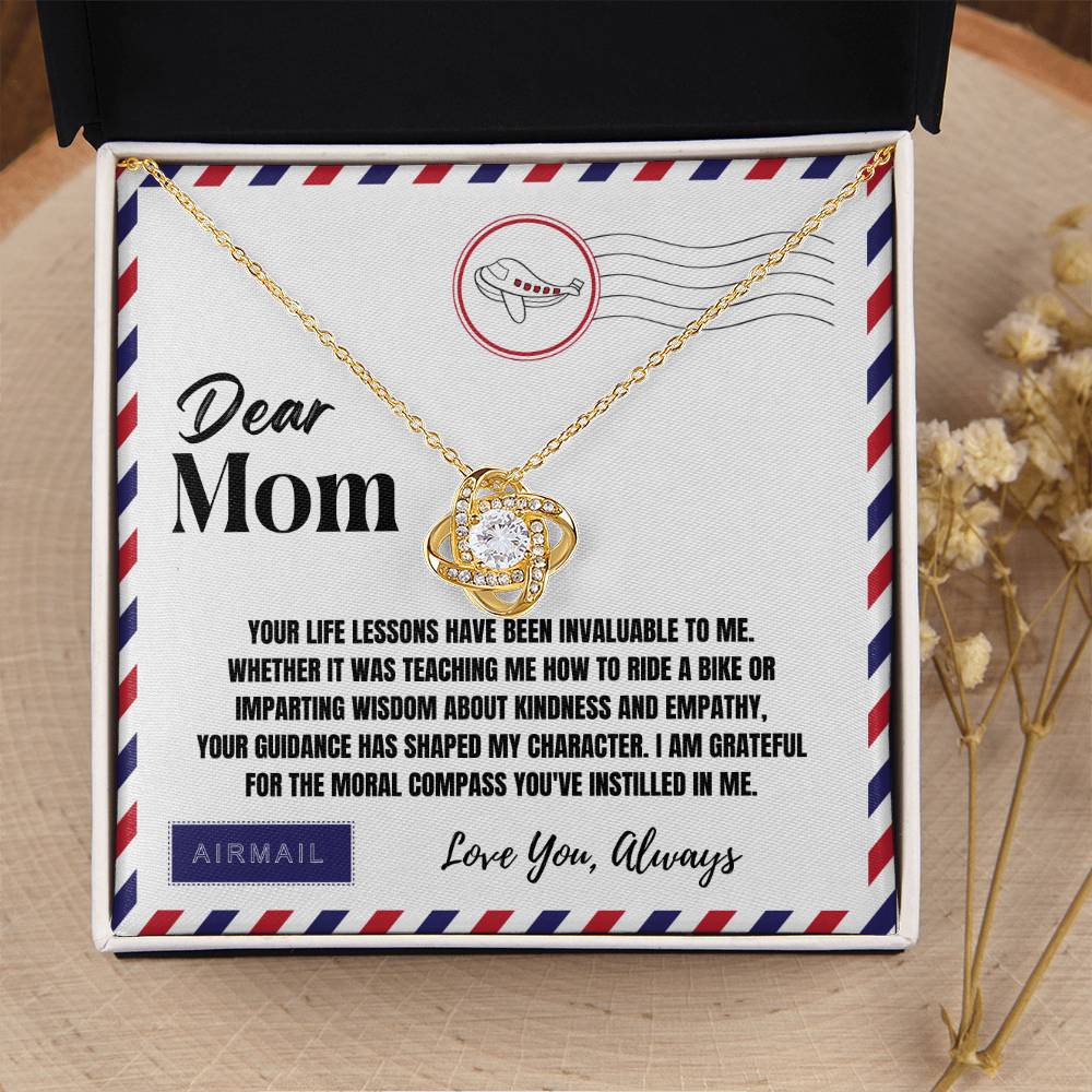 Gift For Mom With Message Card And Gift Box - Life Lessons