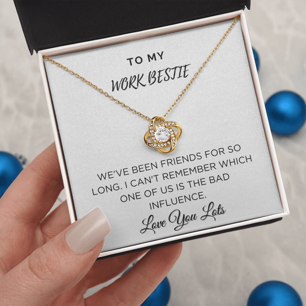 Coworker Gifts For Women with Message Card and Gift Box - Bad Influence