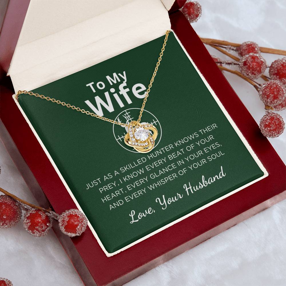 Gift For Wife With Message Card And Gift Box - Skilled Hunter