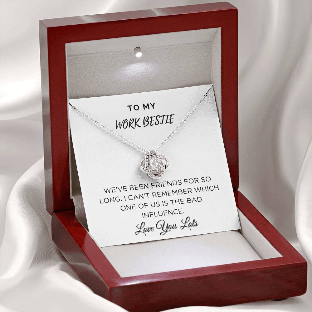 Coworker Gifts For Women with Message Card and Gift Box - Bad Influence