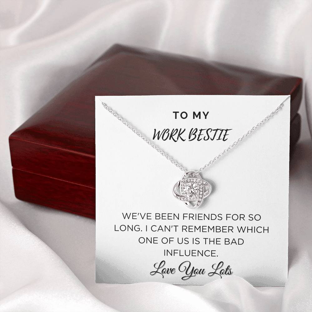 Coworker Gifts For Women with Message Card and Gift Box - Bad Influence