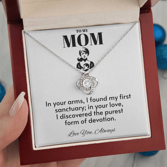 Gift For Mom With Message Card And Gift Box - In Your Arms