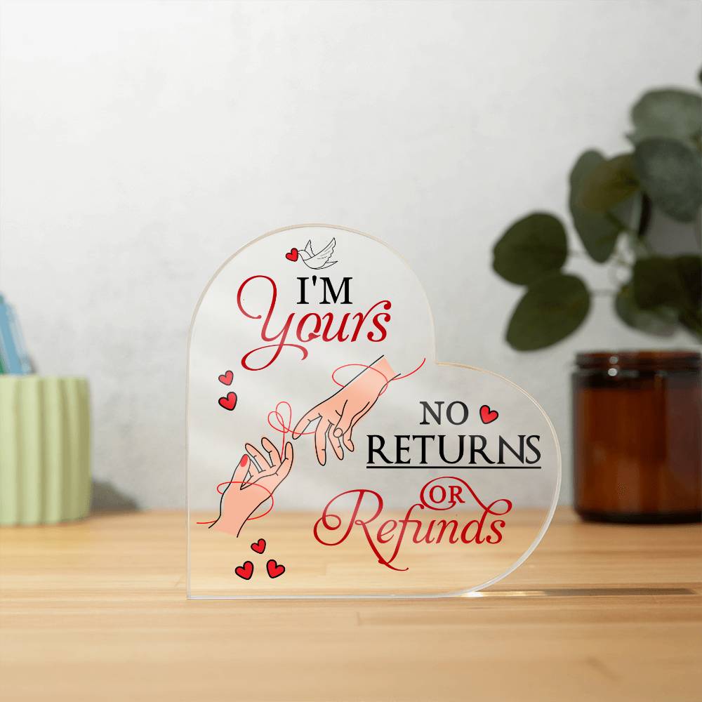 Mother's Day Gifts For Wife, Anniversary Birthday Gifts for Wife - I'm Yours