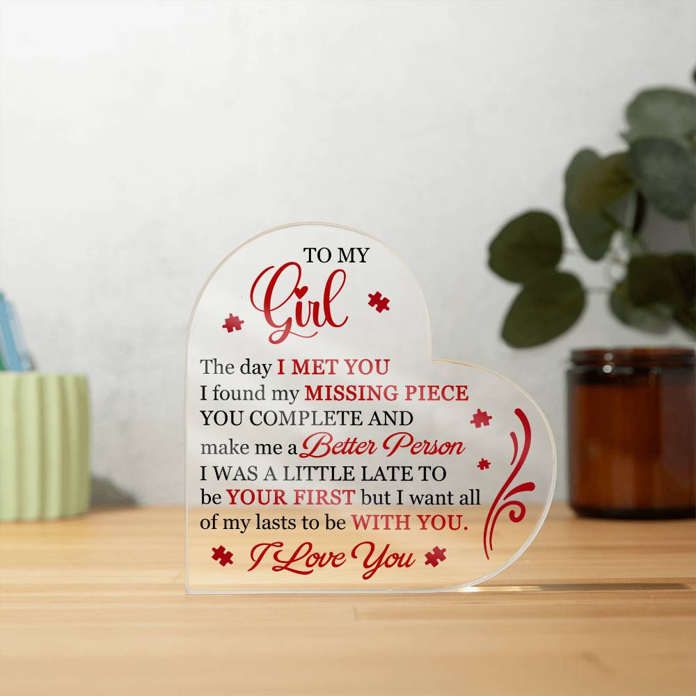 Mother's Day Gifts For Wife, Anniversary Birthday Gifts for Wife - The Day I Met