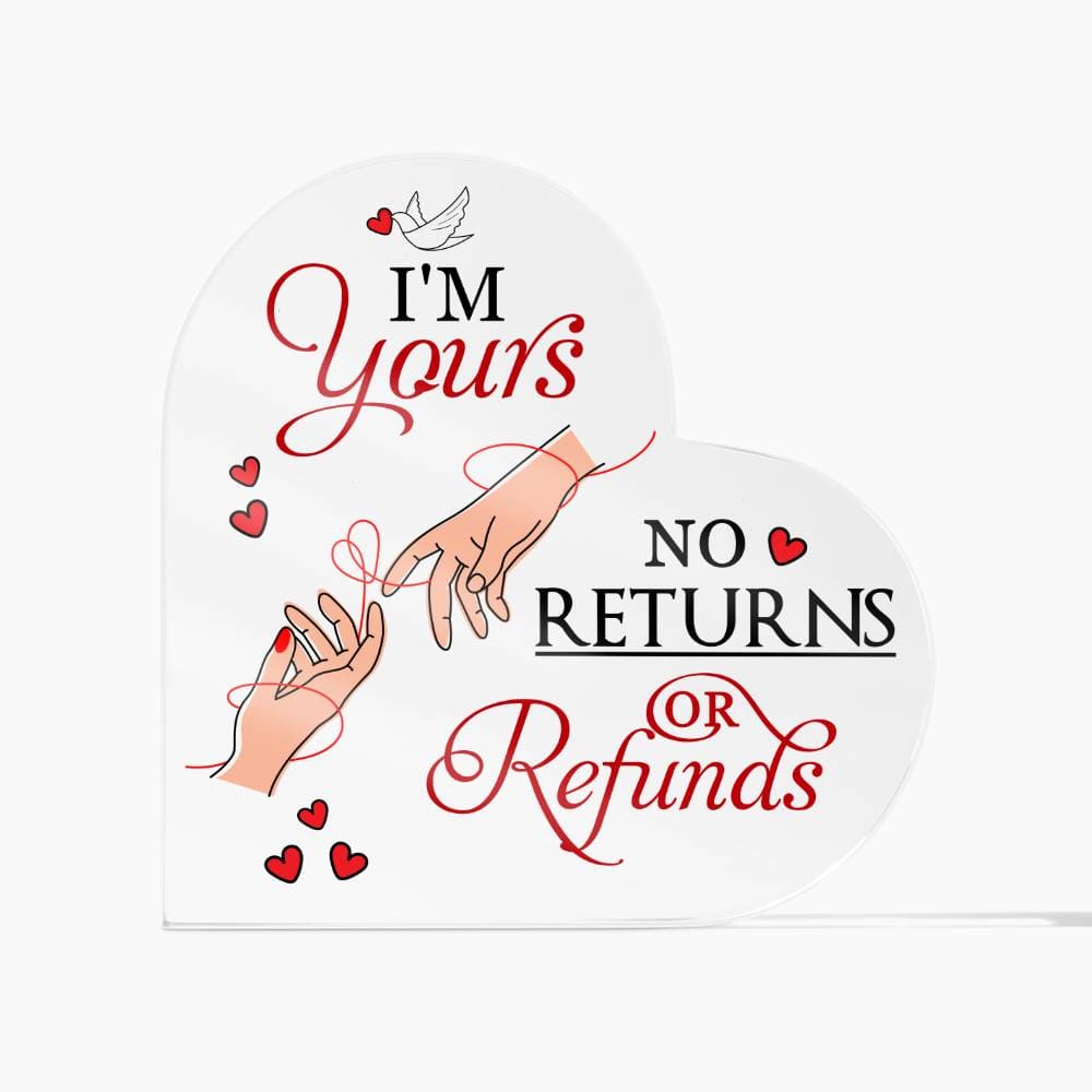 Valentine's Day Gifts For Girlfriend, Anniversary Birthday Gifts for Wife - I'm Yours