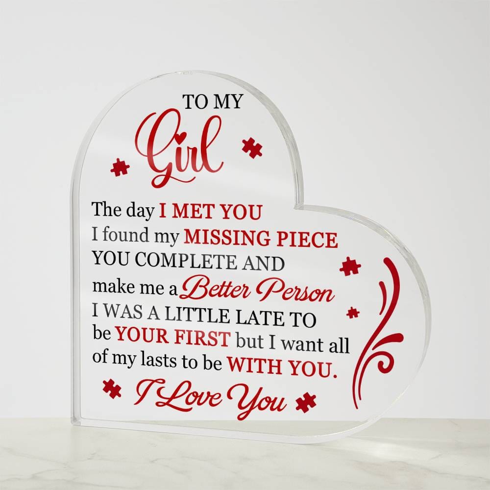 Mother's Day Gifts For Wife, Anniversary Birthday Gifts for Wife - The Day I Met