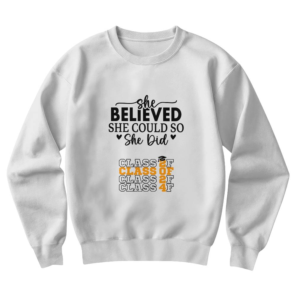 Graduation Gift for Her, Crewneck Sweatshirt