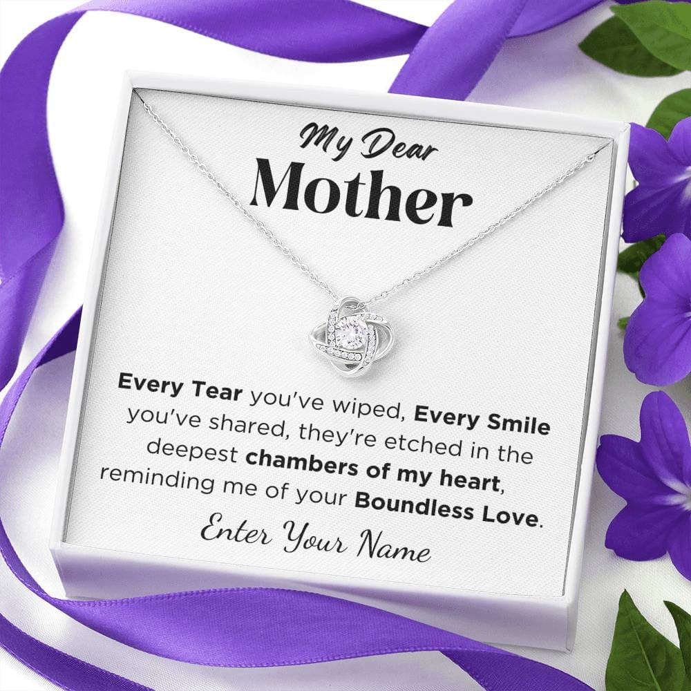 Personalized Mother's Day Gift With Message Card And Gift Box