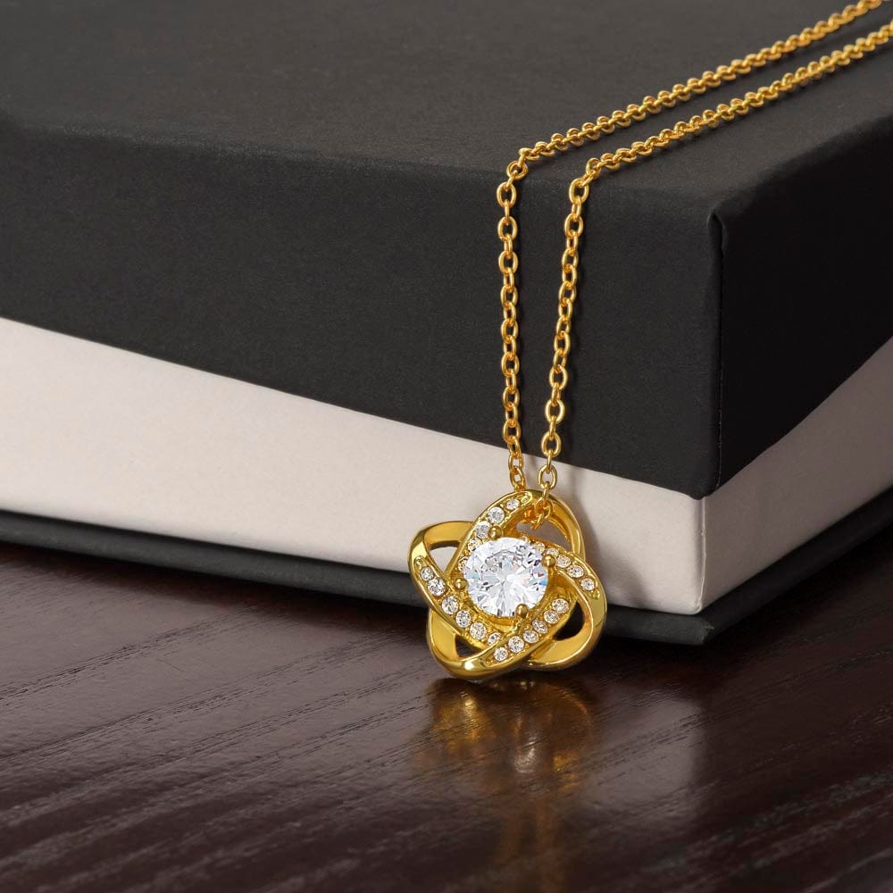 Gift for Granddaughter, Granddaughter Gifts from Grandma and Grandpa, Granddaughter Birthday Gift, Love Knot Necklace