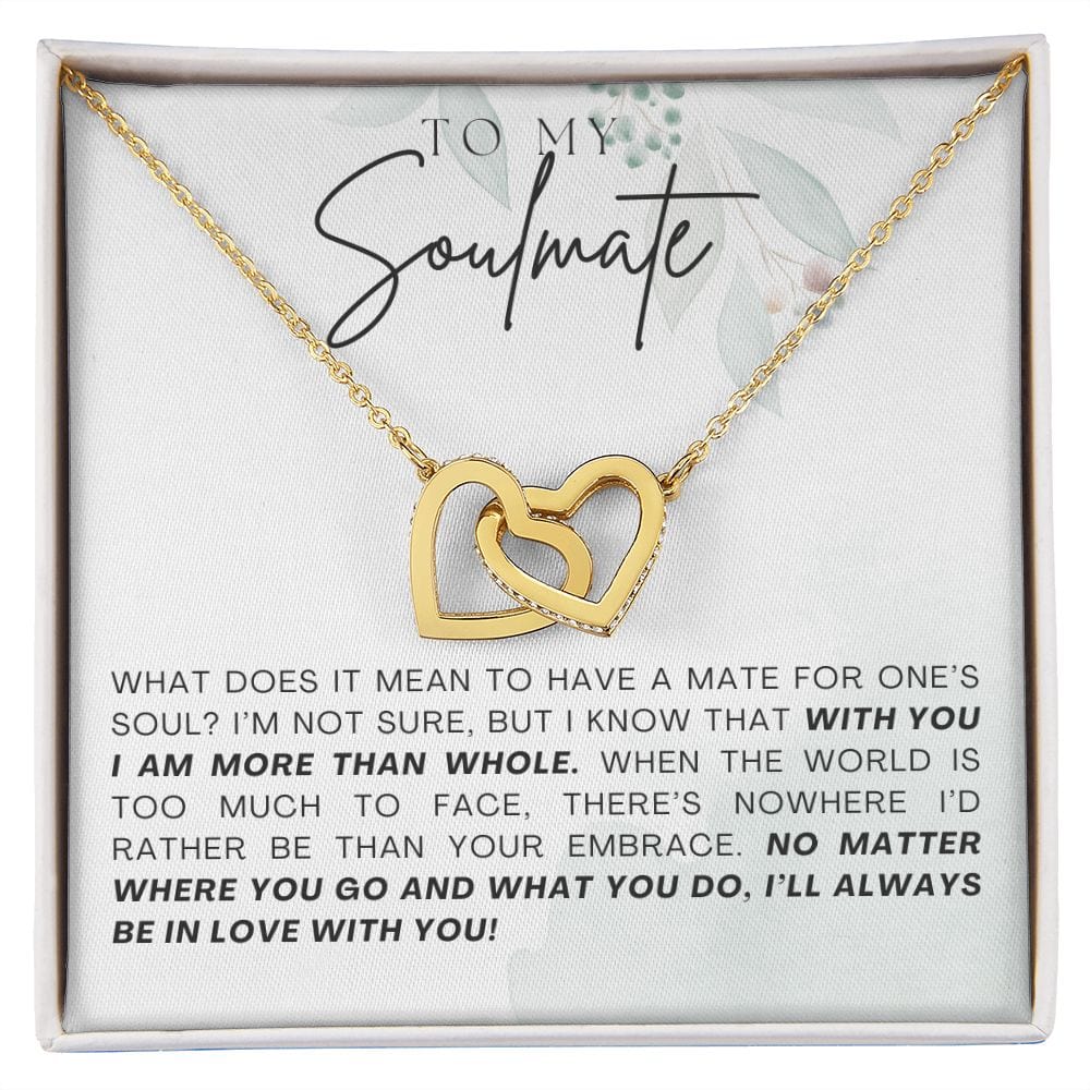 A Sentimental Necklace Gift for Your Beloved Wife with Message Card and Elegant Gift Box