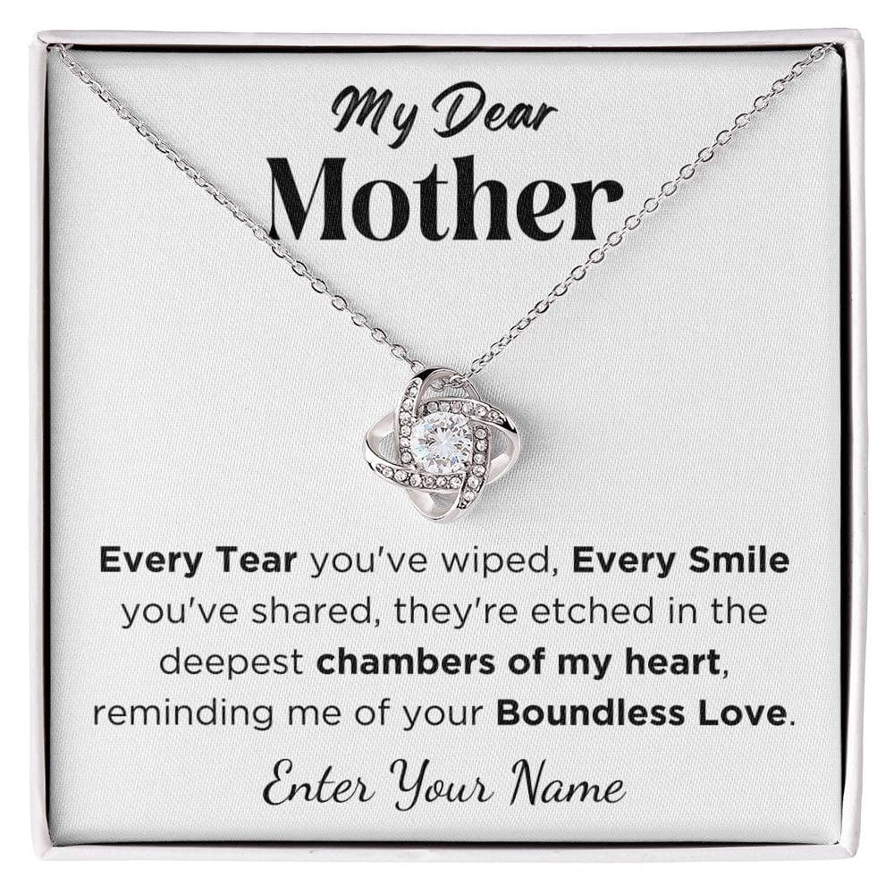 Personalized Mother's Day Gift With Message Card And Gift Box