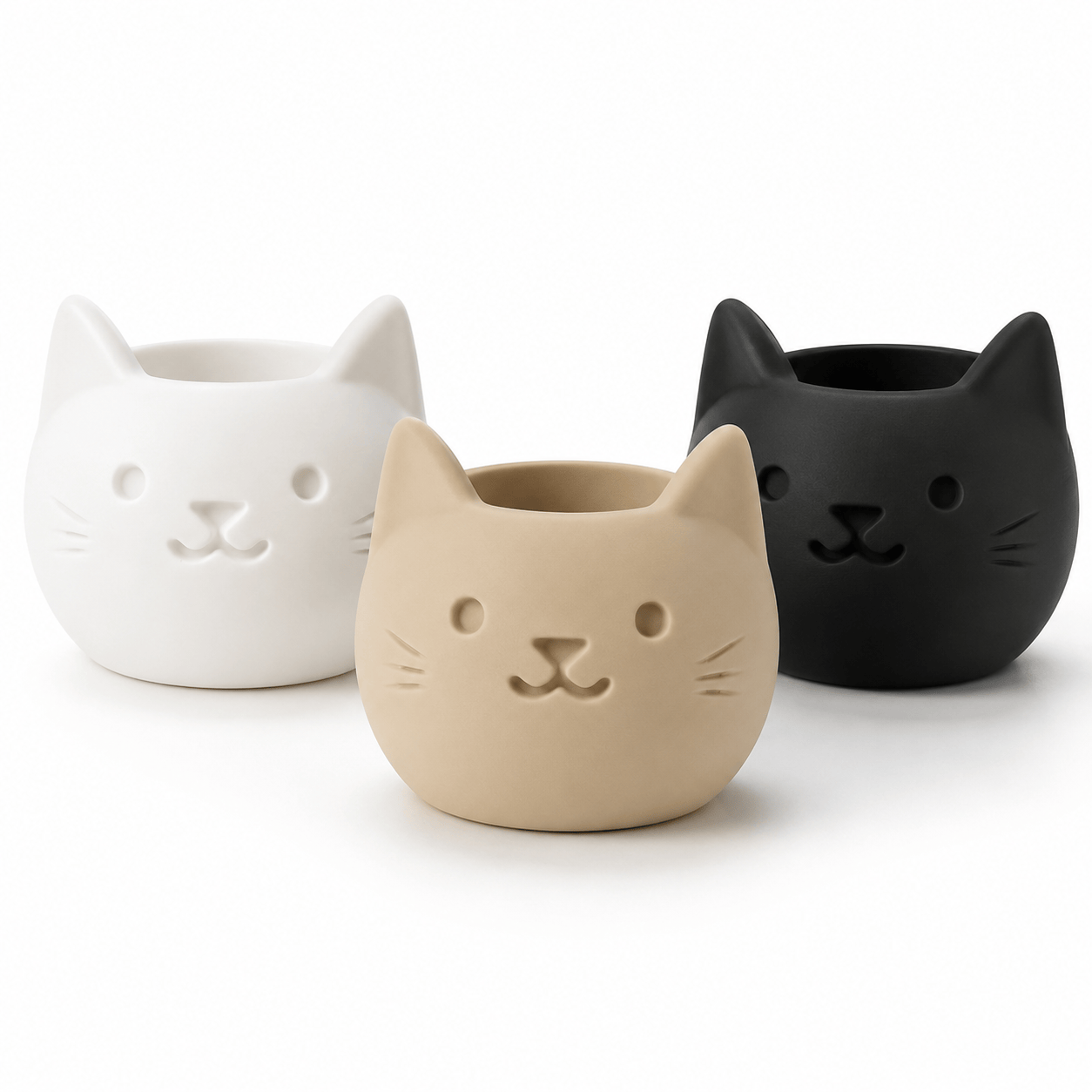Cute Cat Succulent Planter (3 Pieces Set)