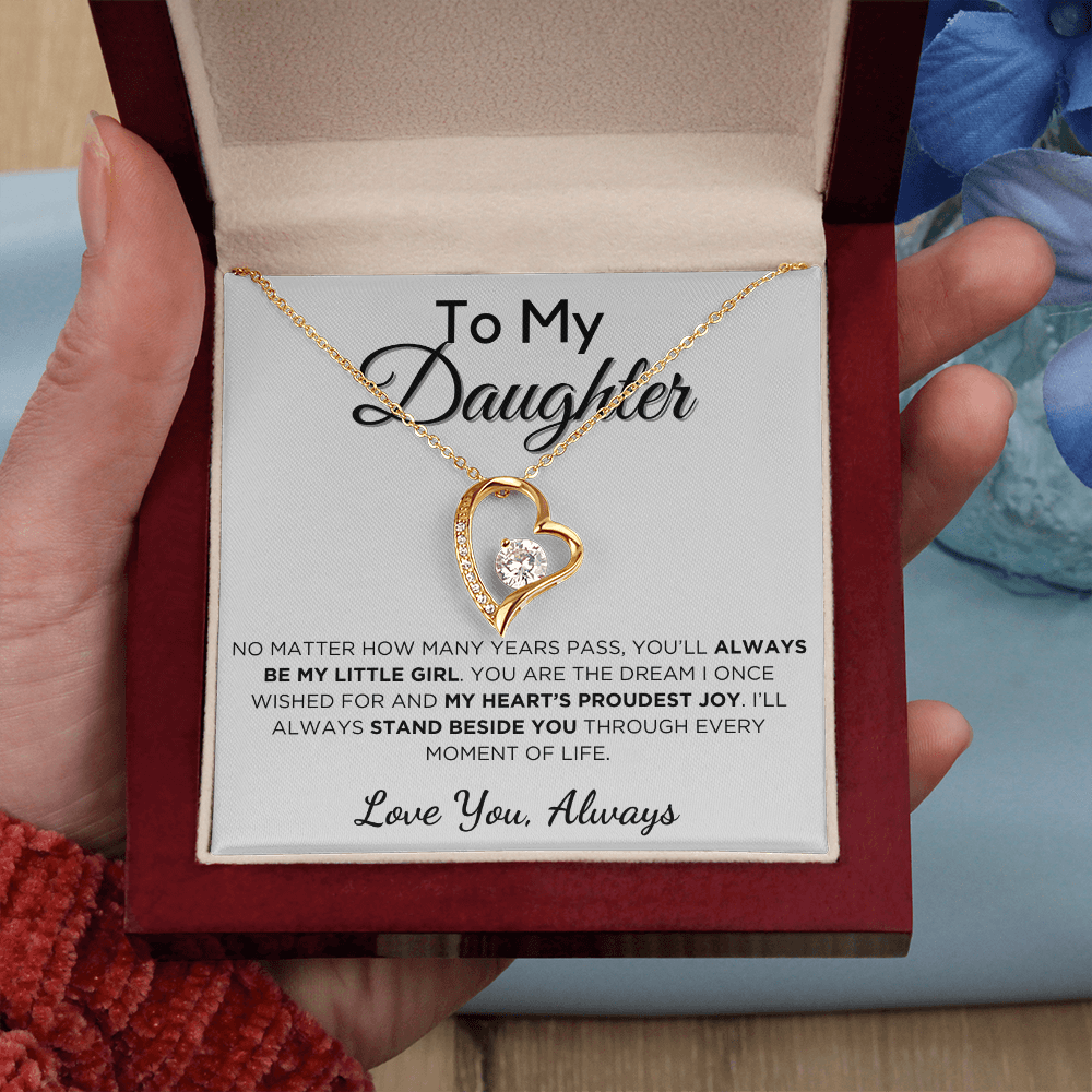 Forever Love Necklace – Gift for Daughter from Mom
