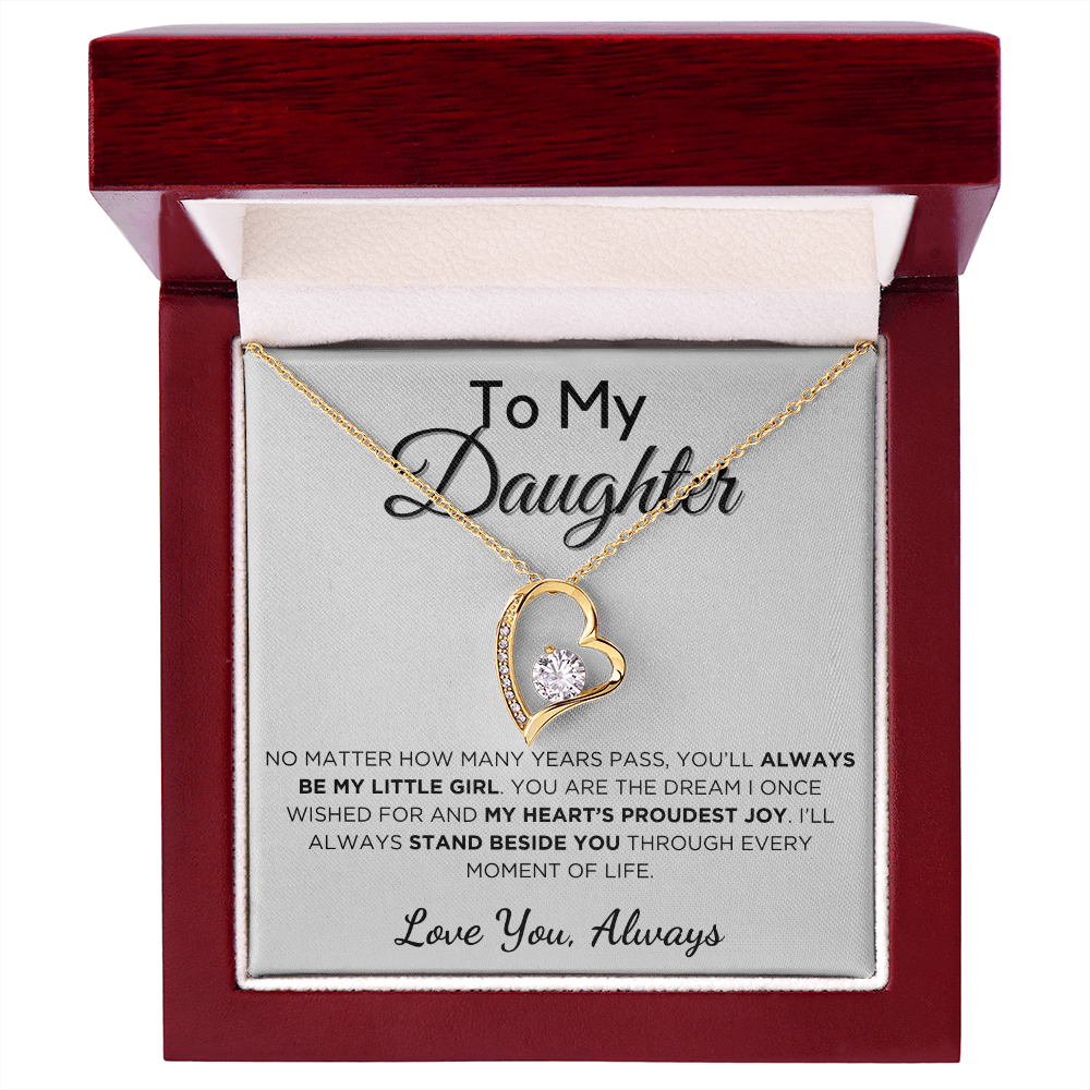 Forever Love Necklace – Gift for Daughter from Mom