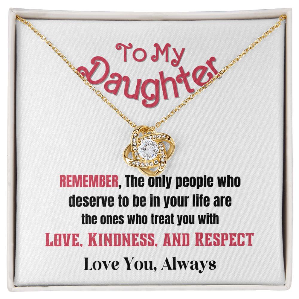 Gift For Daughter With Message Card And Gift Box - The Only People