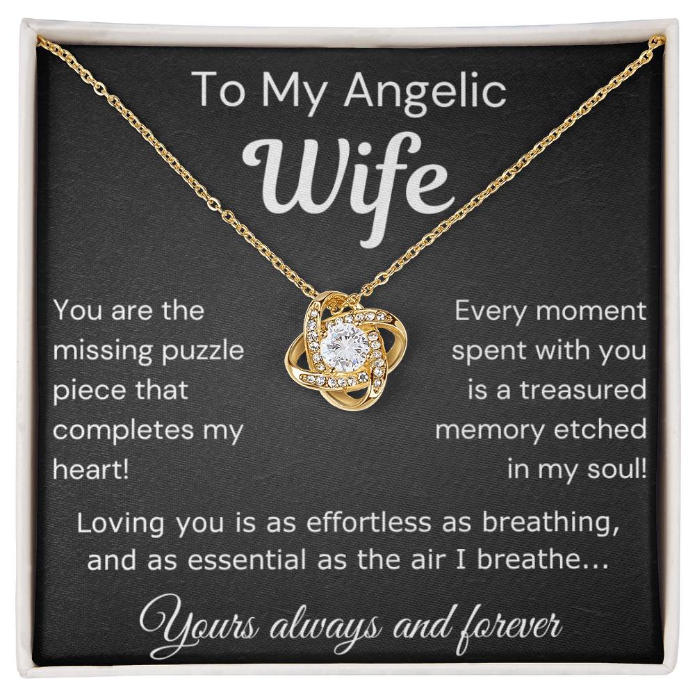 Gift For Wife With Message Card And Gift Box - Missing Puzzle