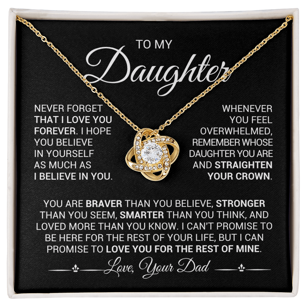 Graduation Gift Love Knot Jewelry for Daughter   