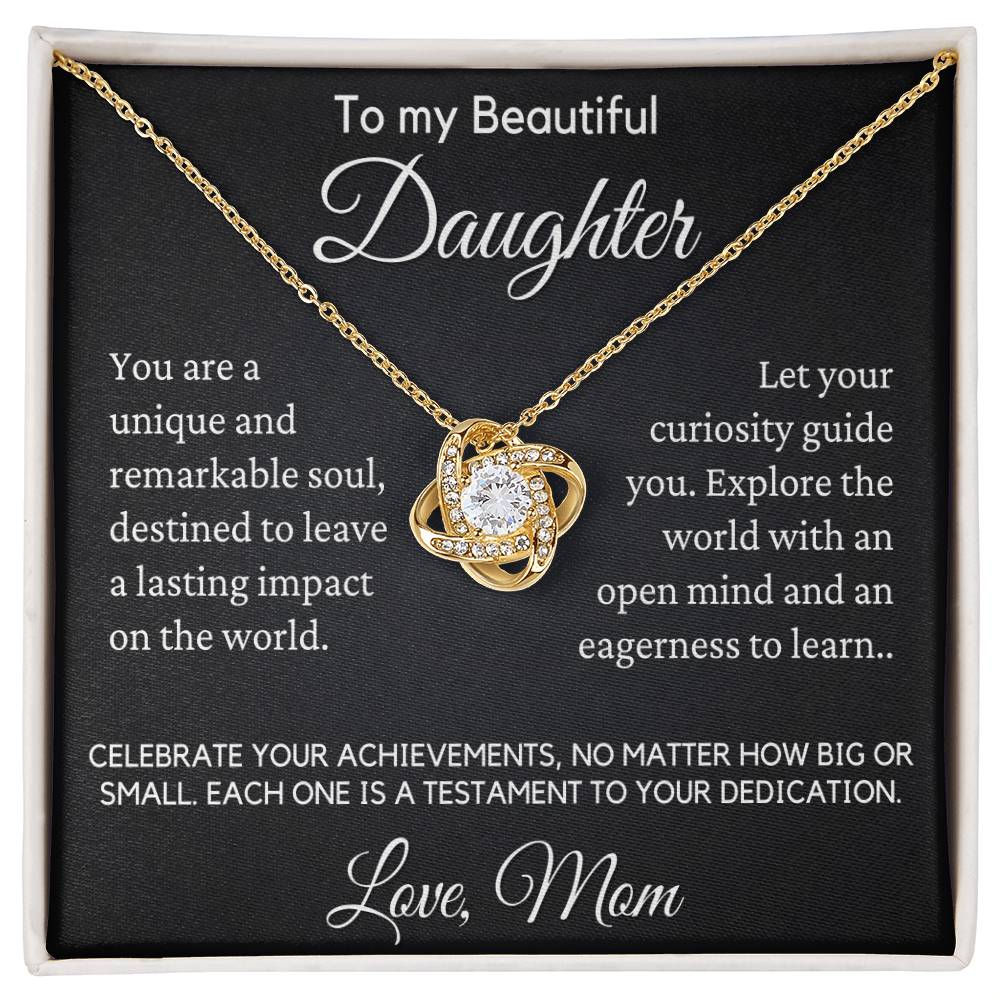 Gift For Daughter From Mom With Message Card And Gift Box - You Are A Unique Soul