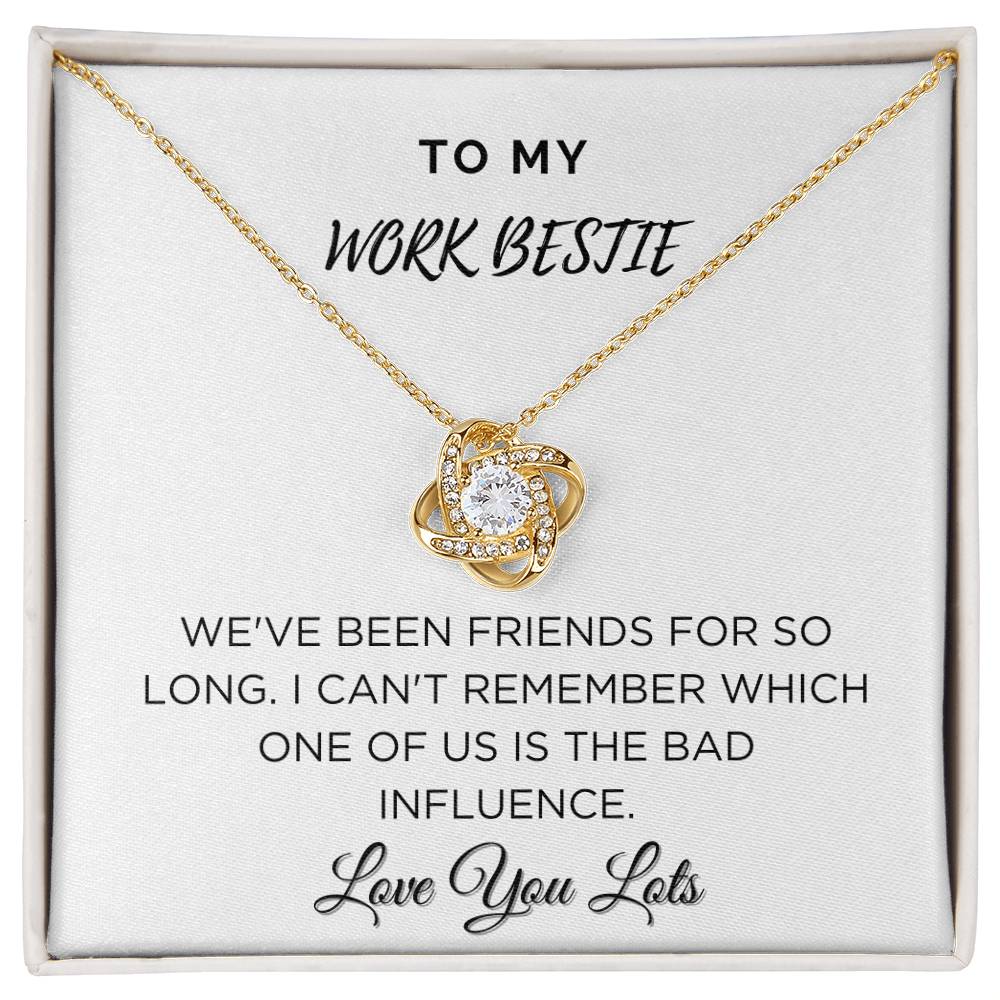 Coworker Gifts For Women with Message Card and Gift Box - Bad Influence