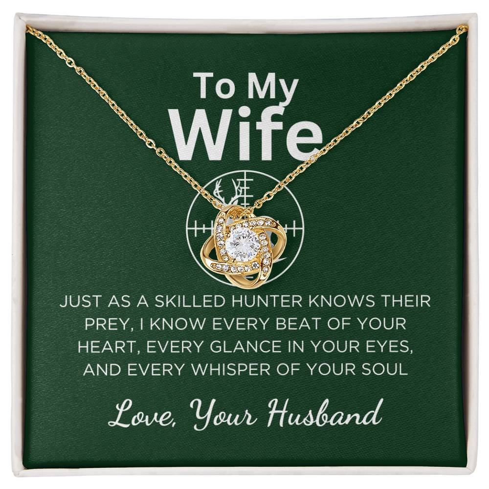 Gift For Wife With Message Card And Gift Box - Skilled Hunter