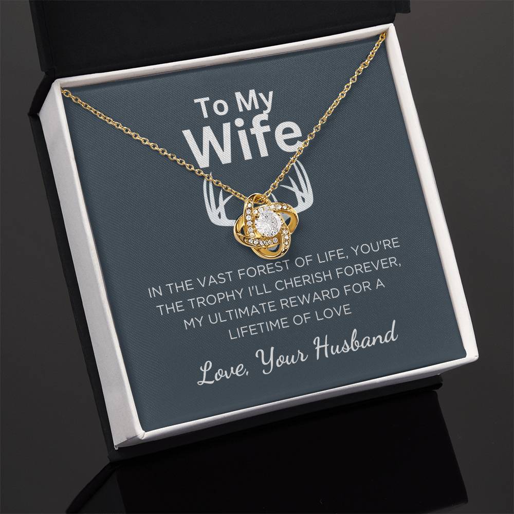 Gift For Wife With Message Card And Gift Box - Forest of Life