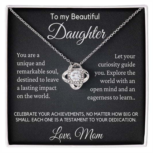 Gift For Daughter From Mom With Message Card And Gift Box - You Are A Unique Soul