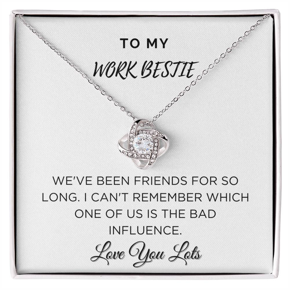 Coworker Gifts For Women with Message Card and Gift Box - Bad Influence