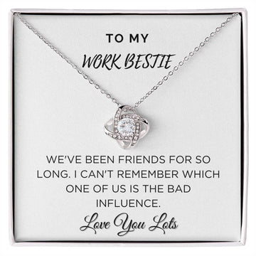 Coworker Gifts For Women with Message Card and Gift Box - Bad Influence