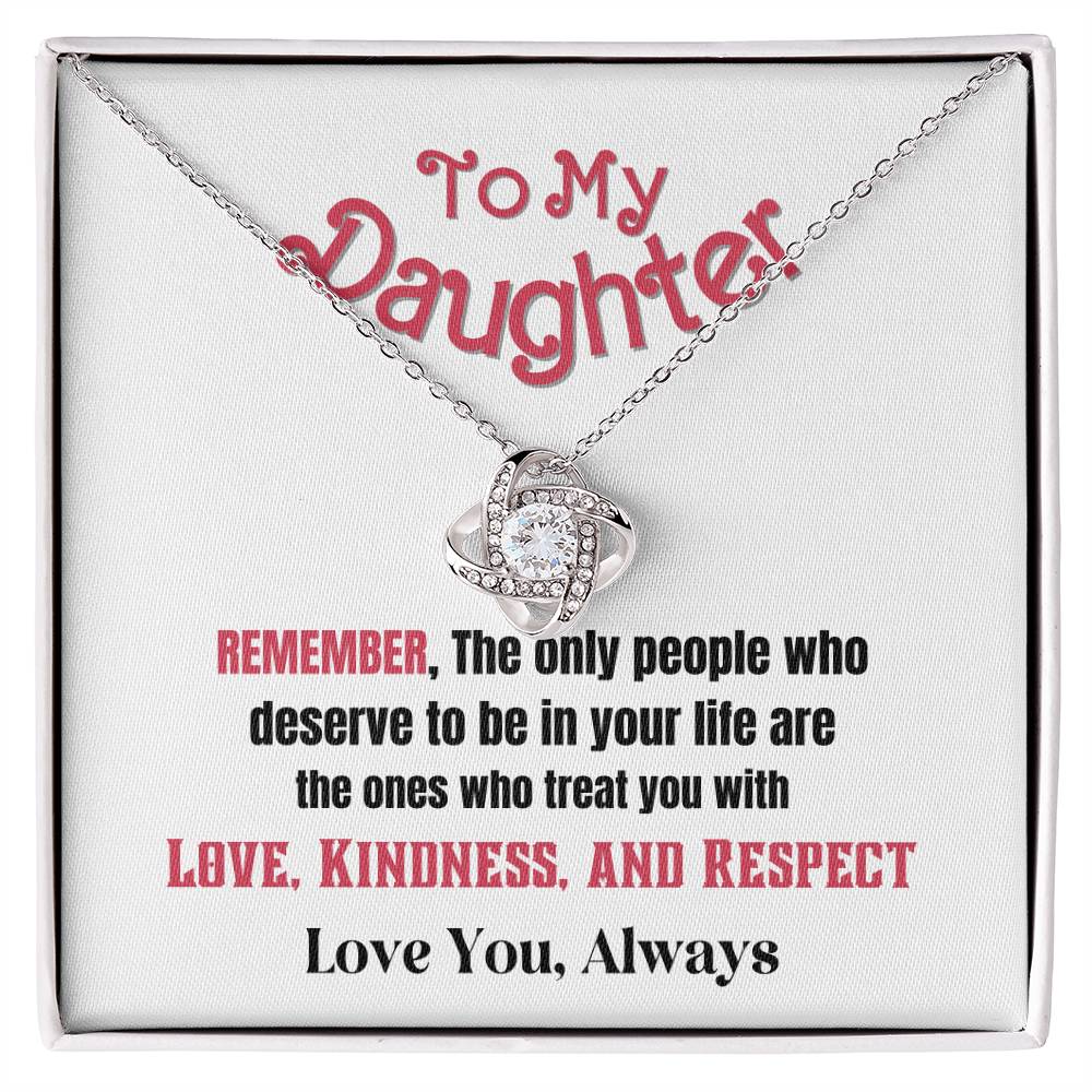 Gift For Daughter With Message Card And Gift Box - The Only People