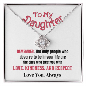 Gift For Daughter With Message Card And Gift Box - The Only People