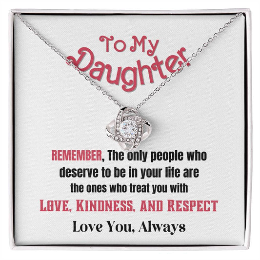 Gift For Daughter With Message Card And Gift Box - The Only People