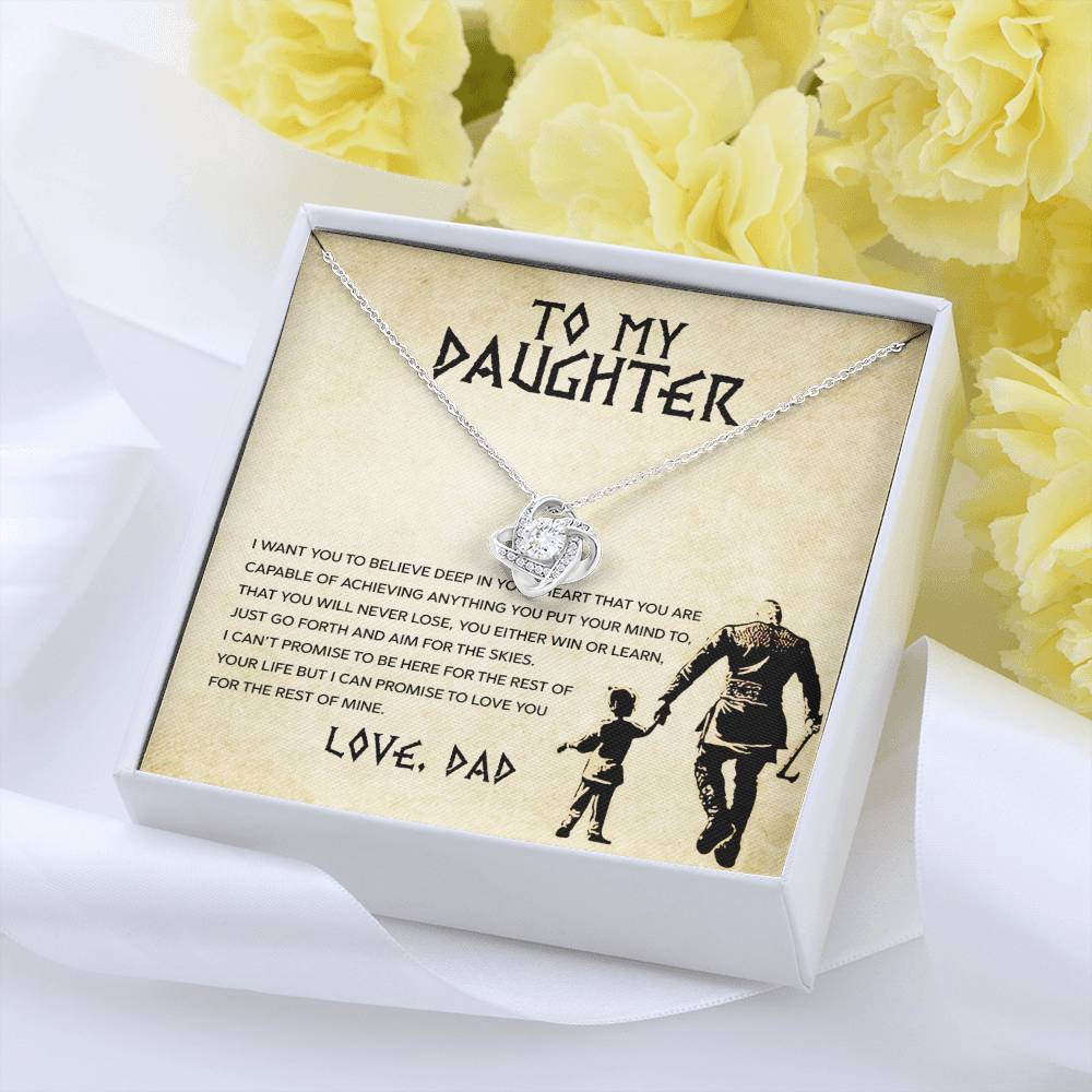 Gift For Daughter From Dad With Message Card And Gift Box - I Want You To Believe