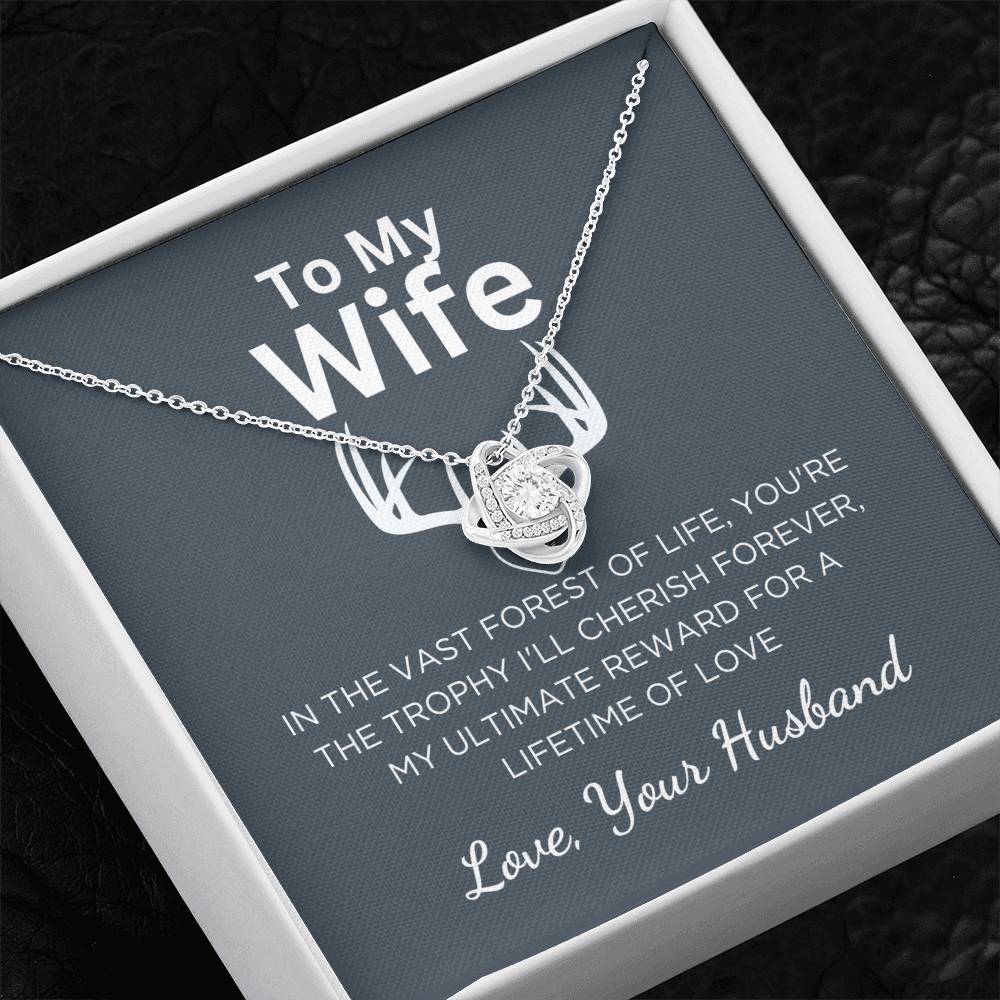 Gift For Wife With Message Card And Gift Box - Forest of Life