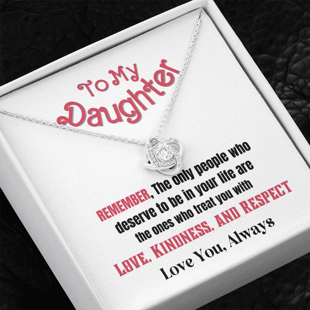 Gift For Daughter With Message Card And Gift Box - The Only People