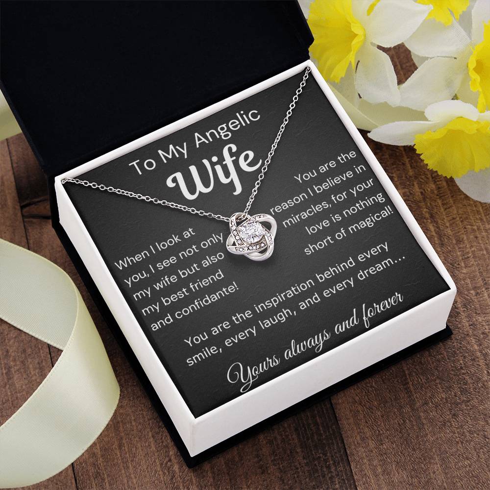 Gift For Wife With Message Card And Gift Box - When I Look