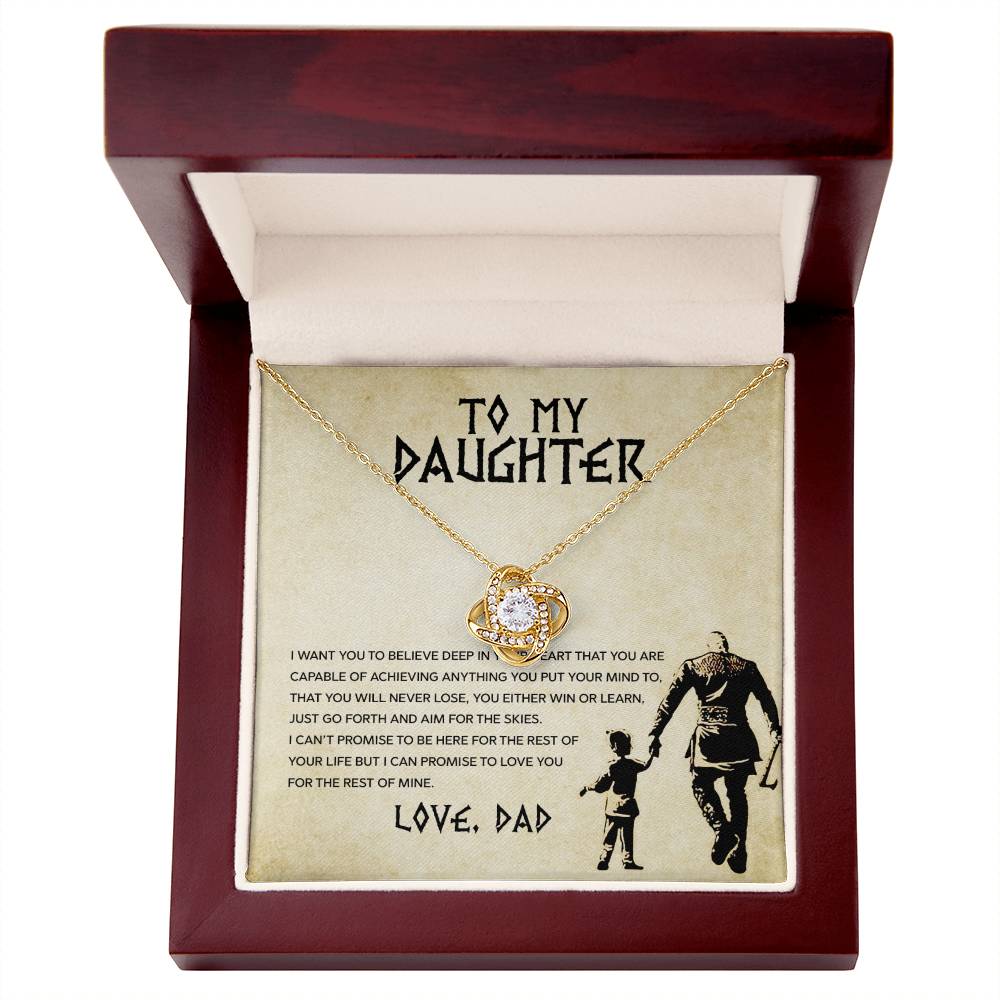 Gift For Daughter From Dad With Message Card And Gift Box - I Want You To Believe