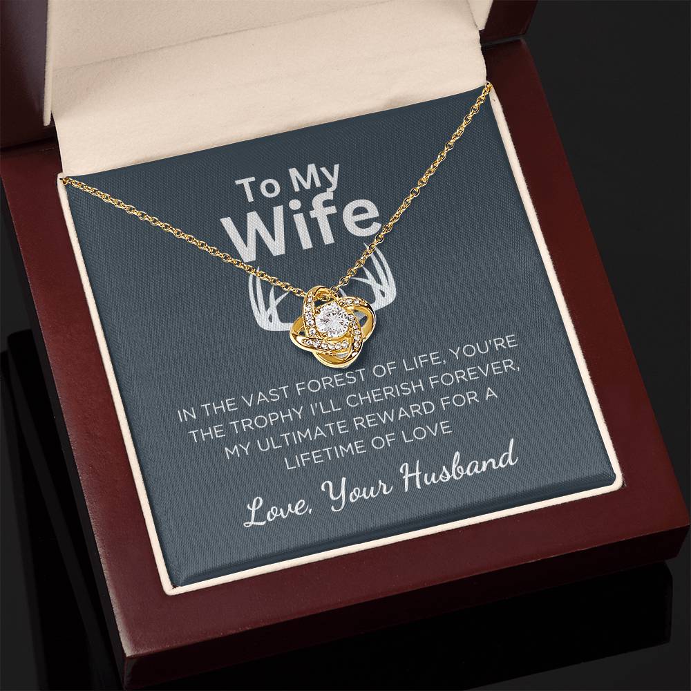 Gift For Wife With Message Card And Gift Box - Forest of Life