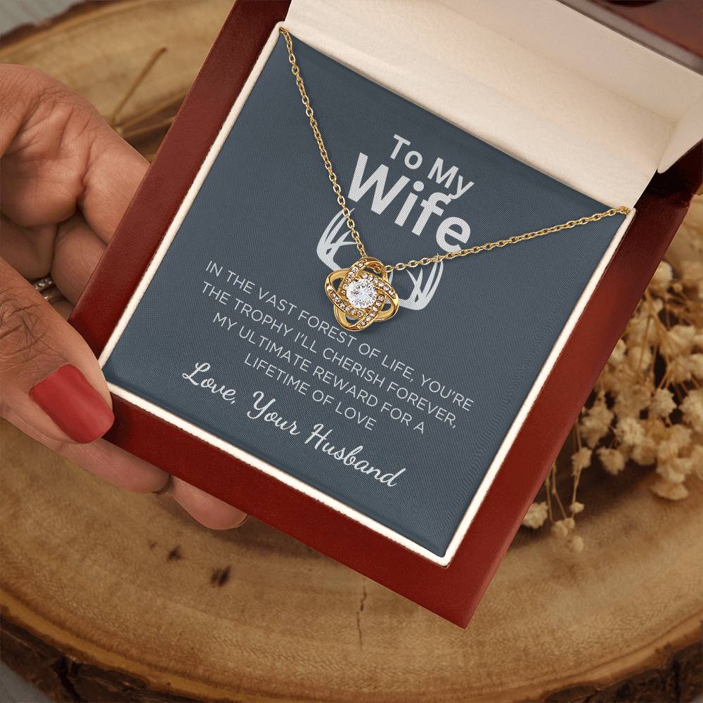 Gift For Wife With Message Card And Gift Box - Forest of Life