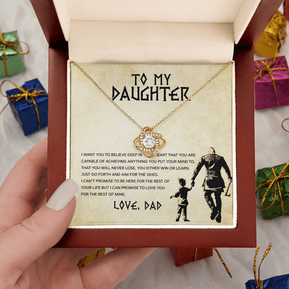 Gift For Daughter From Dad With Message Card And Gift Box - I Want You To Believe