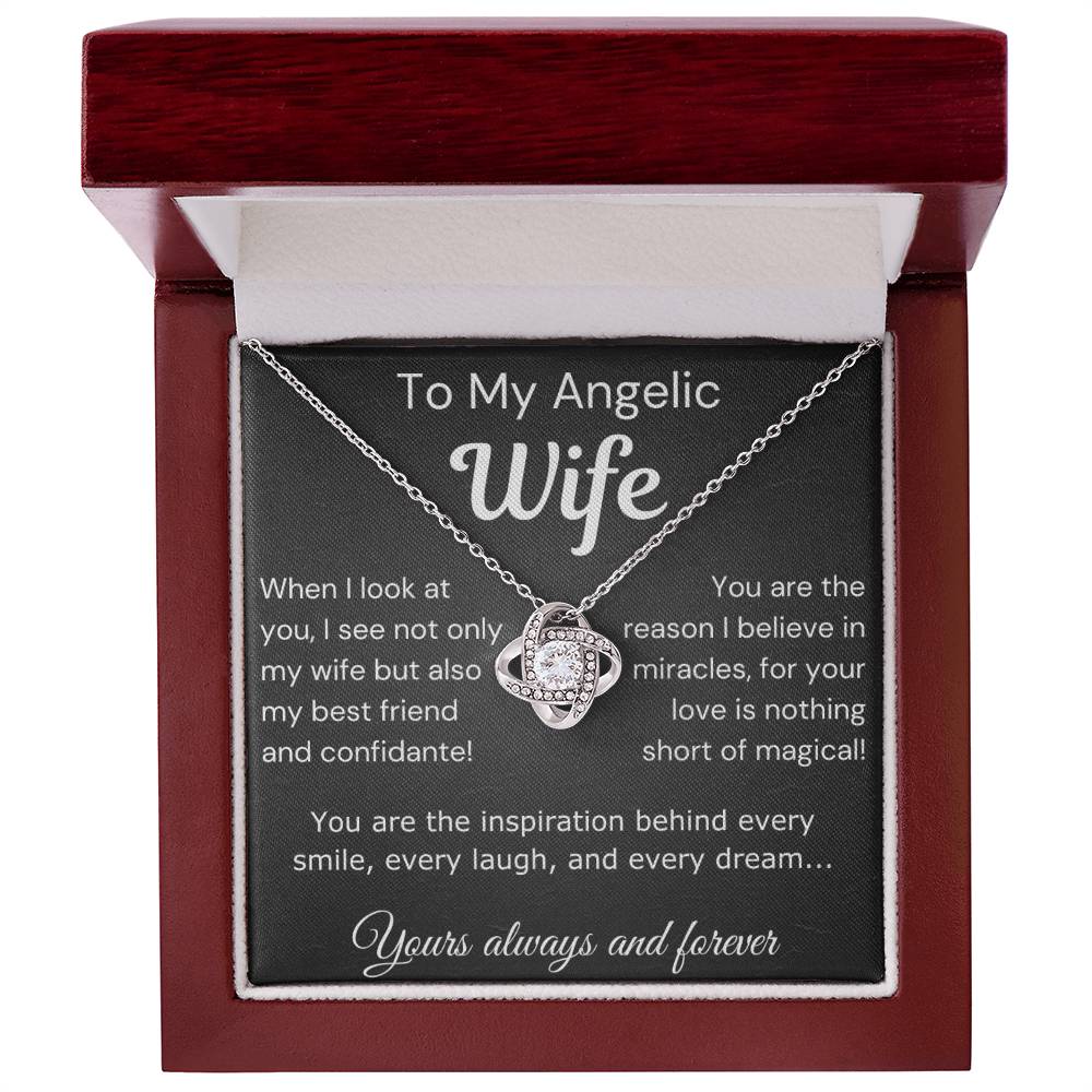 Gift For Wife With Message Card And Gift Box - When I Look