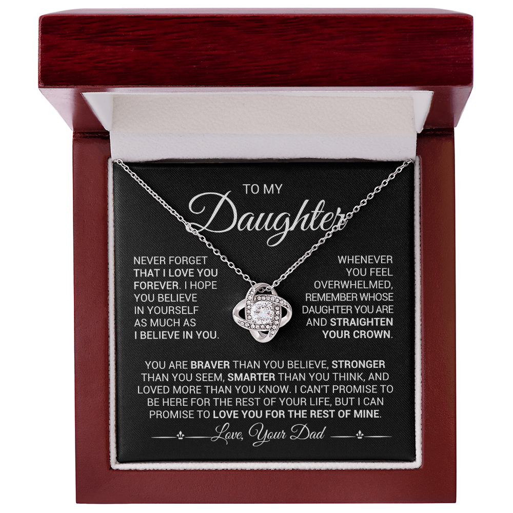 Meaningful Birthday Gift Necklace for Daughter