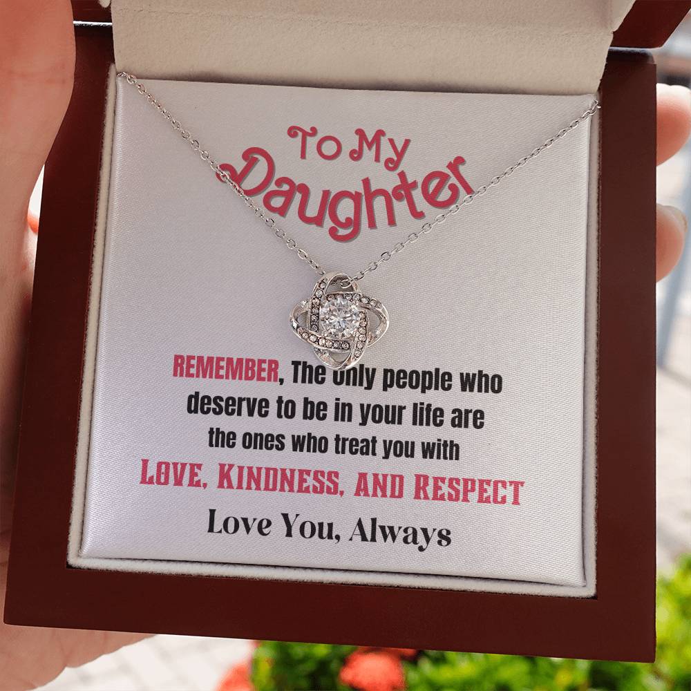 Gift For Daughter With Message Card And Gift Box - The Only People