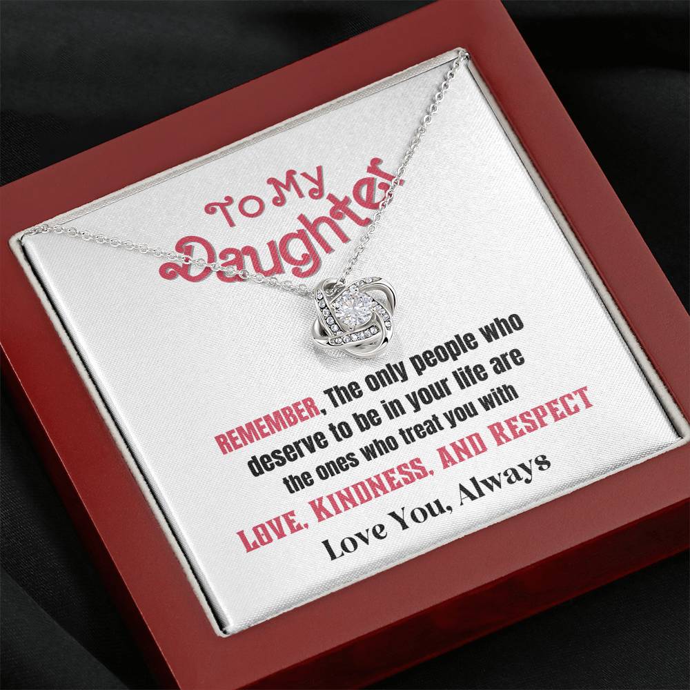 Gift For Daughter With Message Card And Gift Box - The Only People