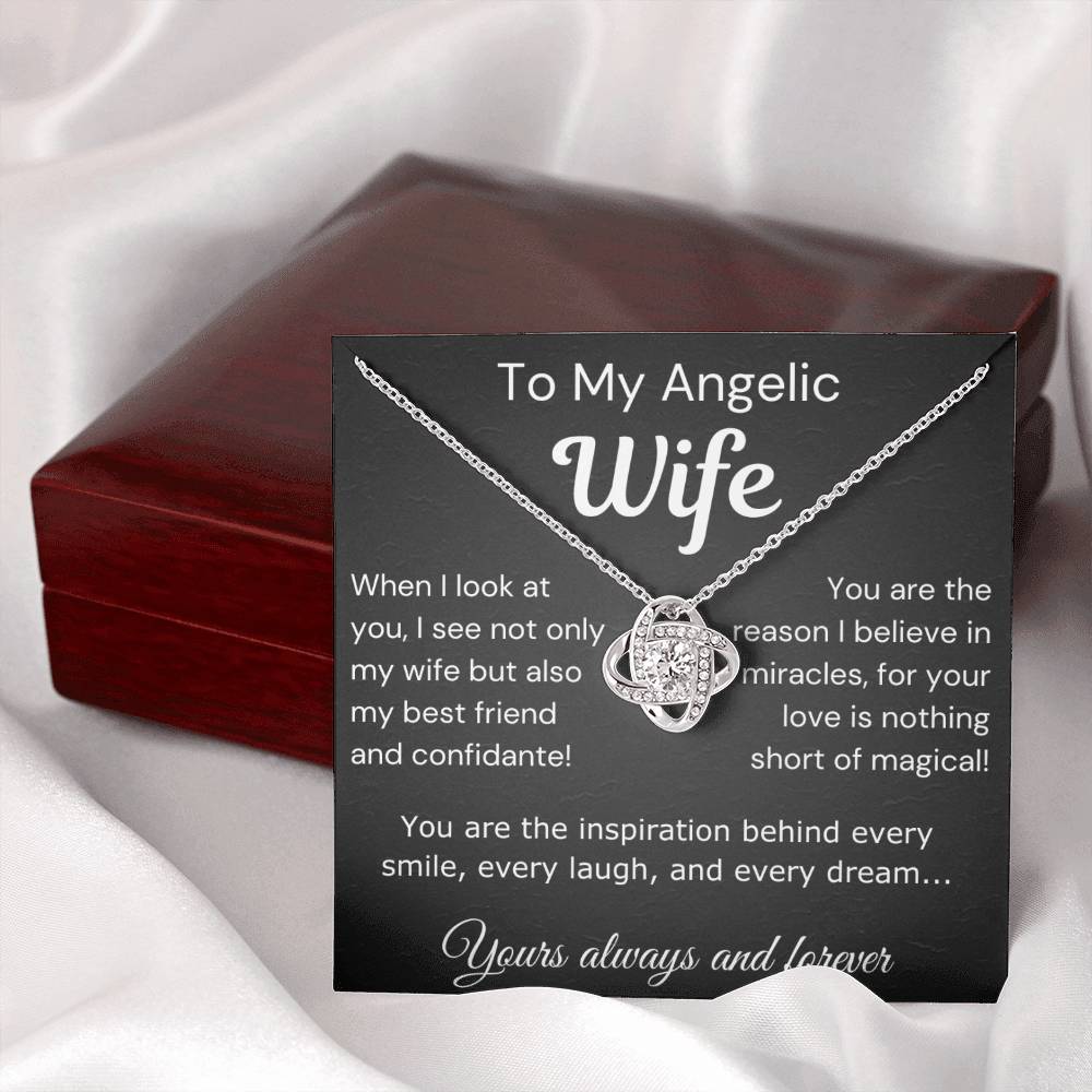 Gift For Wife With Message Card And Gift Box - When I Look