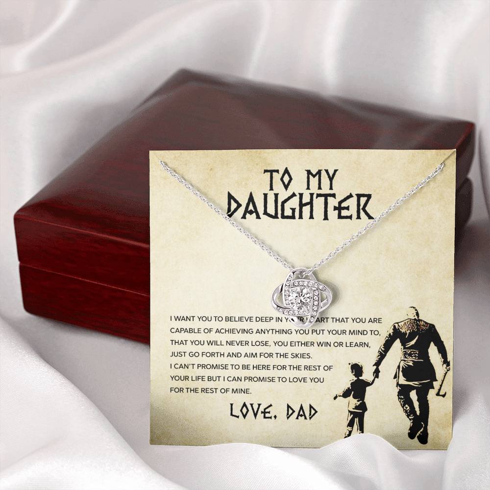 Gift For Daughter From Dad With Message Card And Gift Box - I Want You To Believe