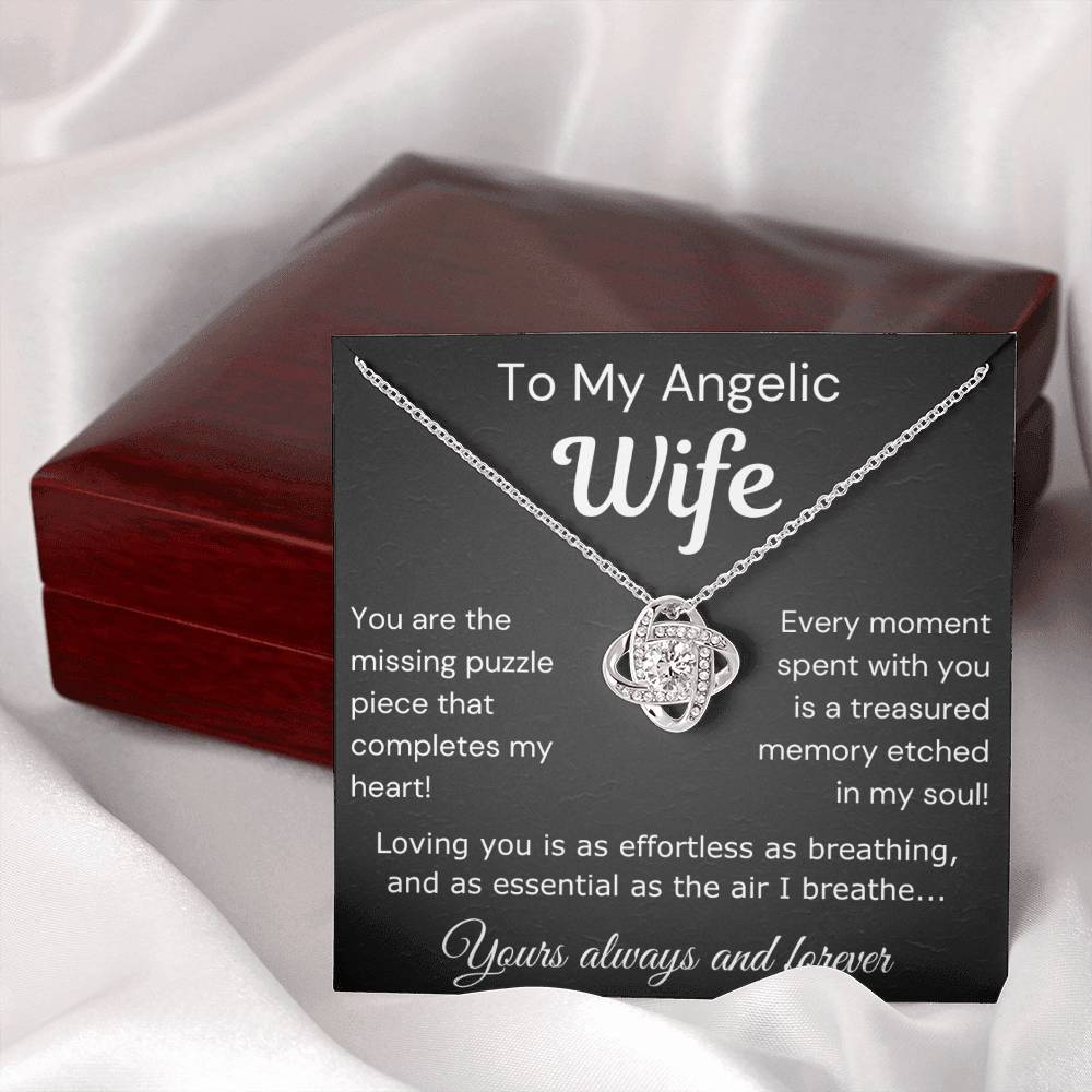 Gift For Wife With Message Card And Gift Box - Missing Puzzle