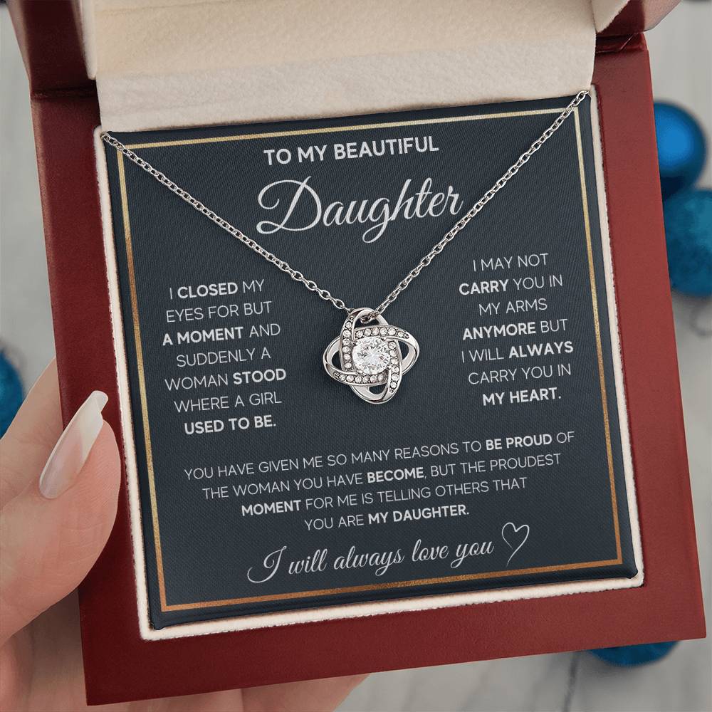 Gift For Daughter With Message Card And Gift Box - Many Reasons To Be Proud Of